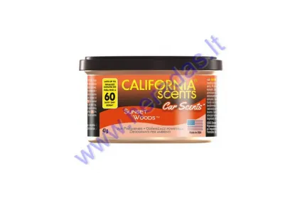 CALIFORNIA SCENTS AIR FRESHENER "SUNSET WOODS" 42G