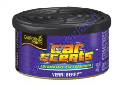 CALIFORNIA SCENTS AIR FRESHENER "VERRI BERRY" 42G