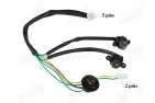 Wiring harness for taillights, lights