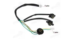 Wiring harness for taillights, lights