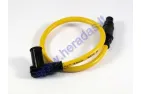 High voltage ignition wire dual core (with spark plug cap)
