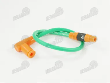 Laidas aukštos įtampos su antgaliais dual core, žvaklaidis, pypkė