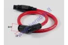 High voltage ignition wire dual core (with spark plug cap)