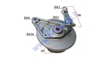 Laikiklis būgnas galinių stabdžių kaladėlių motorolerio, motociklo KING,JOLLY, MINICHOPPER tinka CHAMP DELTA