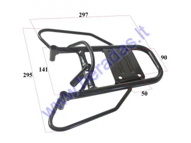 Holder rear storage electric motorcycle scooter  WILGA, VAPOR, COLIBER, ZIPP, BASSA 727 PRYMUS