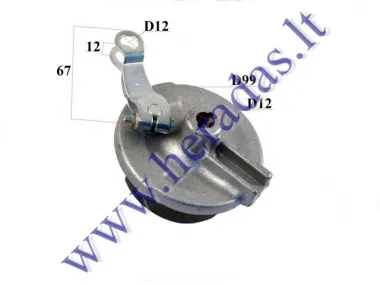 DRUM BRAKE COVER FRONT