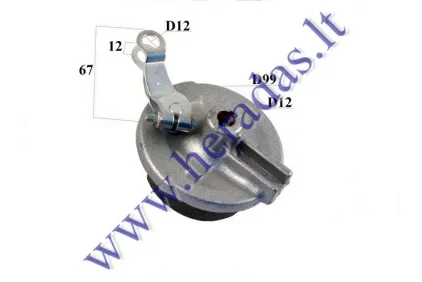 DRUM BRAKE COVER FRONT
