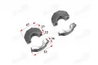 Handlebar holder for motorcycle Pocket Bike 50cc