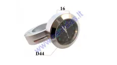 The watch on the steering wheel universal, for motorcycle, ATV, scooter with a holder