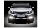 LED COB DRL-BLACK 14CM 14,2x1,5x0,3 12V