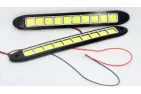 LED JUOSTELĖ RCJ-COB DRL-WHITE 10LED 25,5x3x0,5 12V Balta