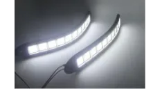 LED JUOSTELĖ RCJ-COB DRL-WHITE 10LED 25,5x3x0,5 12V Balta