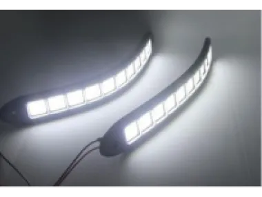 LED JUOSTELĖ RCJ-COB DRL-WHITE 10LED 25,5x3x0,5 12V Balta