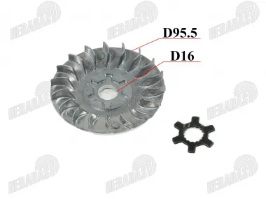 Lėkštė variatoriaus 16mm