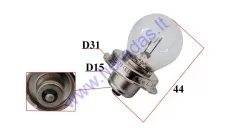 Bulb 12V 15W S3 P26s, 1 contact