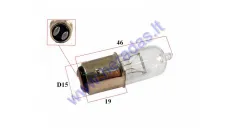 Light bulb for electric scooter, trike scooter white 40v 18/18W