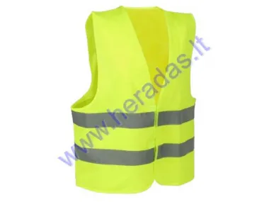 Vest with reflectors yellow