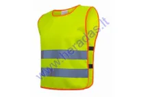 Vest with reflectors for kids yellow size M (8-12m)