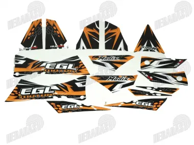 Lipdukų komplektas tinka EGL MOTOR MADIX110