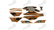 Lipdukų komplektas tinka EGL MOTOR THE125