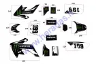 Sticker decal set