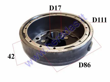 Magnetas, rotorius 140cc  150cc motociklo varikliui YX140 LF140 1P56FMJ