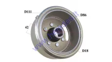 Magnetas ,rotorius 50-150cc motociklo varikliui su kojiniu starteriu