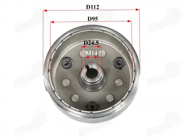 Magnet, rotor for ATV quad bike 250cc