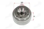Magnet, rotor for ATV quad bike 250cc