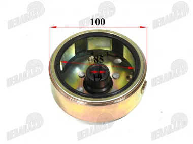 Magnetas ,rotorius GY6 tipo motorolerio varikliui su 6 polių apvija