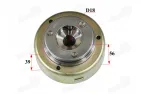 Rotor for horizontal type 110cc quad bike engine with 2 pin stator