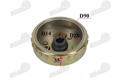 Magnet, rotor, motorcycle NAKED50 Magnet, rotor, motorcycle NAKED50