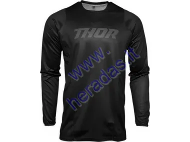 Long sleeve shirt THOR S21 JERSEY BLACKOUT