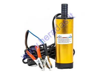 The mini electric pump is designed for pumping diesel, oil, water  12V 60W 3A 51mm S-12DP51