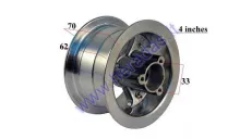 Rear rim for mini quad bike 4 inch  R4