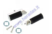 Footrest 2pc set for mini motorcycle 50cc 115MM