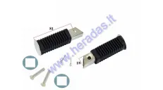 Footrest 2pc set for mini motorcycle 50cc 115MM