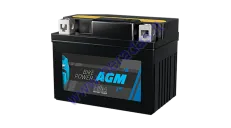 Motorcycle battery 12V 10AH 130A YTX12-BS AGM 150x87x132mm mm Intact