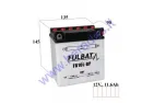 Motorcycle battery 12V 11.6Ah 165A YB10L-B (P)  145X90X135