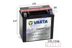 MOTOCIKLO AKUMULIATORIUS 12V 12AH 200A YTX14-BS VARTA AGM