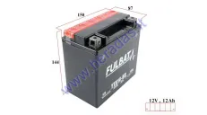 Motociklo akumuliatorius 12V 12Ah YTX14-BS