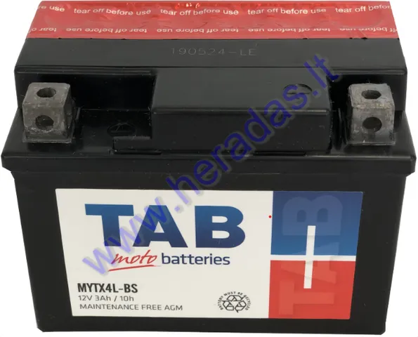 Batterie EXIDE MOTO AGM YTX9-BS 12V 8AH 120A 150x90x105