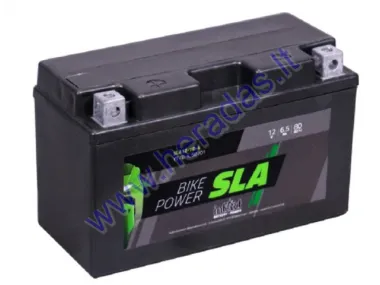 MOTOCYCLE BATTERY 12V 6.5AH 80A YT7B-4 SLA 150X65X94MM INTACT