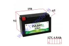 MOTORCYCLE BATTERY 12V 6.8Ah  GT7B-4 GEL