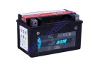 MOTORCYCLE BATTERY 12V 6Ah 80A YTX7A-BS AGM 150x87x 94 mm