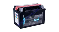 BATTERY 12V 8AH 120A YTX9-BS AGM 150x87x105 mm Intact