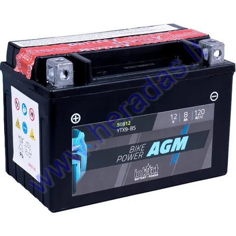 Batterie EXIDE MOTO AGM YTX9-BS 12V 8AH 120A 150x90x105