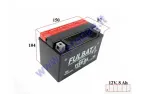 Motorcycle battery 12V 8Ah YTX9-BS