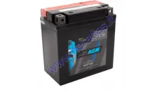 MOTORCYCLE BATTERY 12V 9AH 130A YTX9A-BS AGM 135X75X139MM INTACT