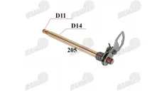 Motociklo bėgių perjungimo velenas ,ašelė  CB250CC variklio tipas ZS169FMM